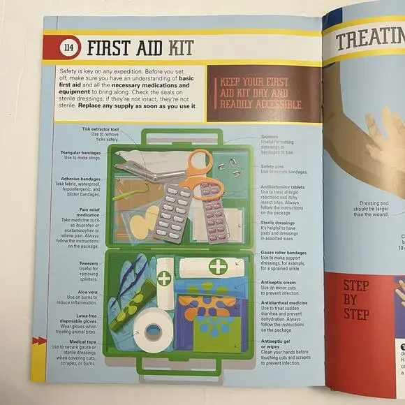 Survival A Step By Step Guide To Camping And Outdoor Skills Paperback DK Publish - Picture 10 of 13